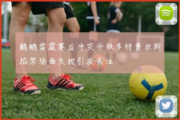 鹈鹕雷霆赛后冲突升级多特费尔斯掐架场面失控引发关注